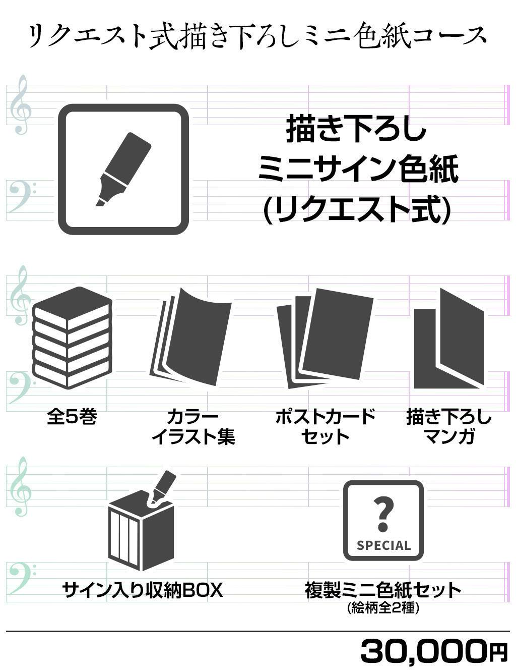 複製ミニ色紙付きのコースをご支援していただいた皆様へ Campfire キャンプファイヤー