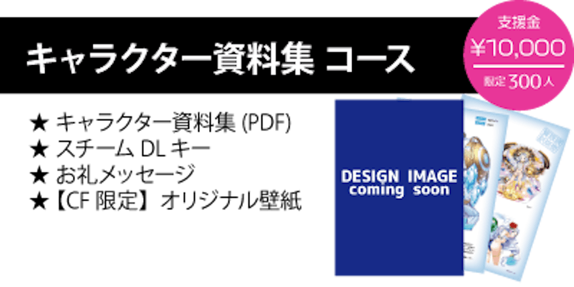 キャラクター資料集 製本化決定 Campfire キャンプファイヤー