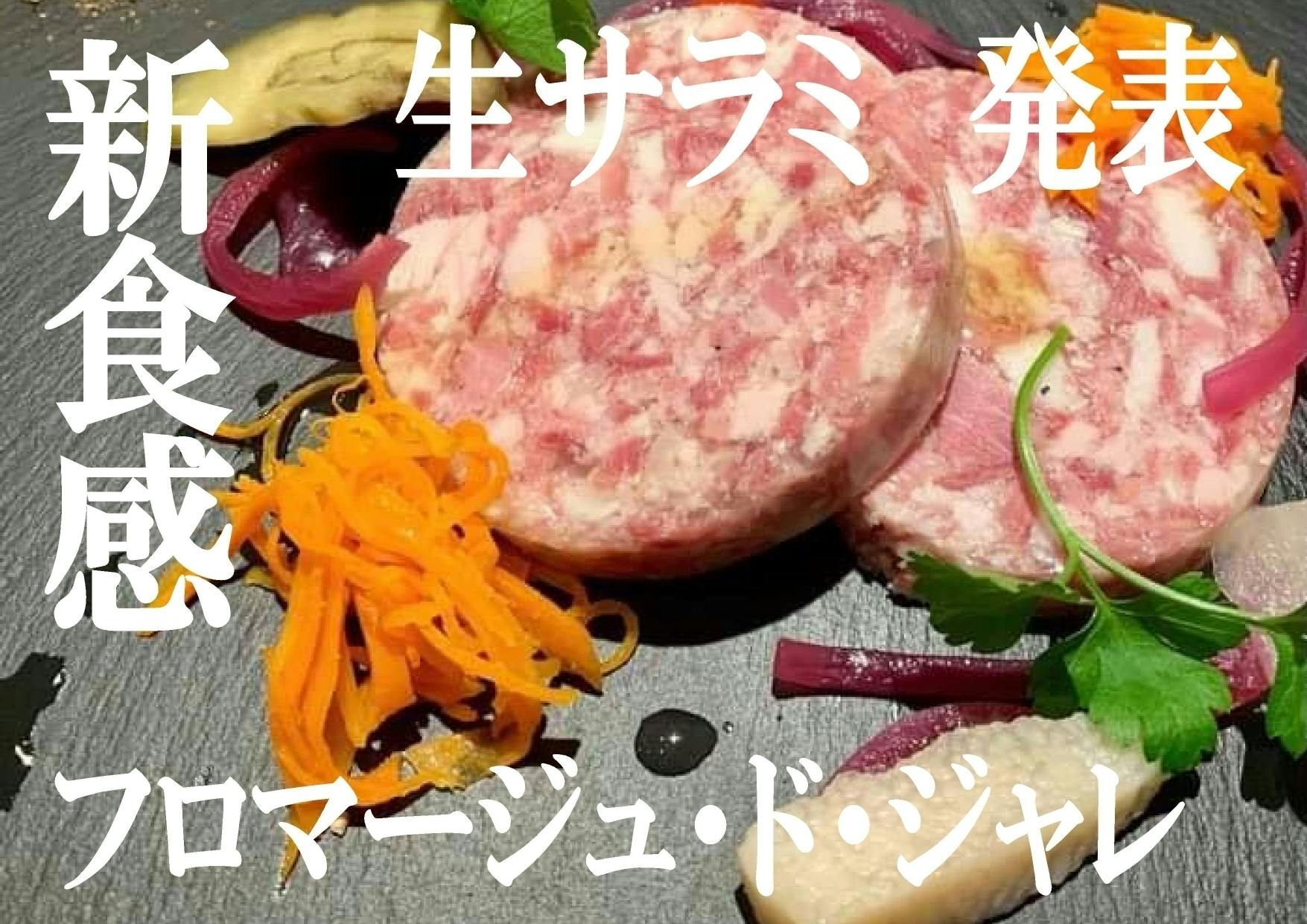 新食感 生のサラミ フロマージュ ド ジャレ 未知の味と遭遇してみませんか
