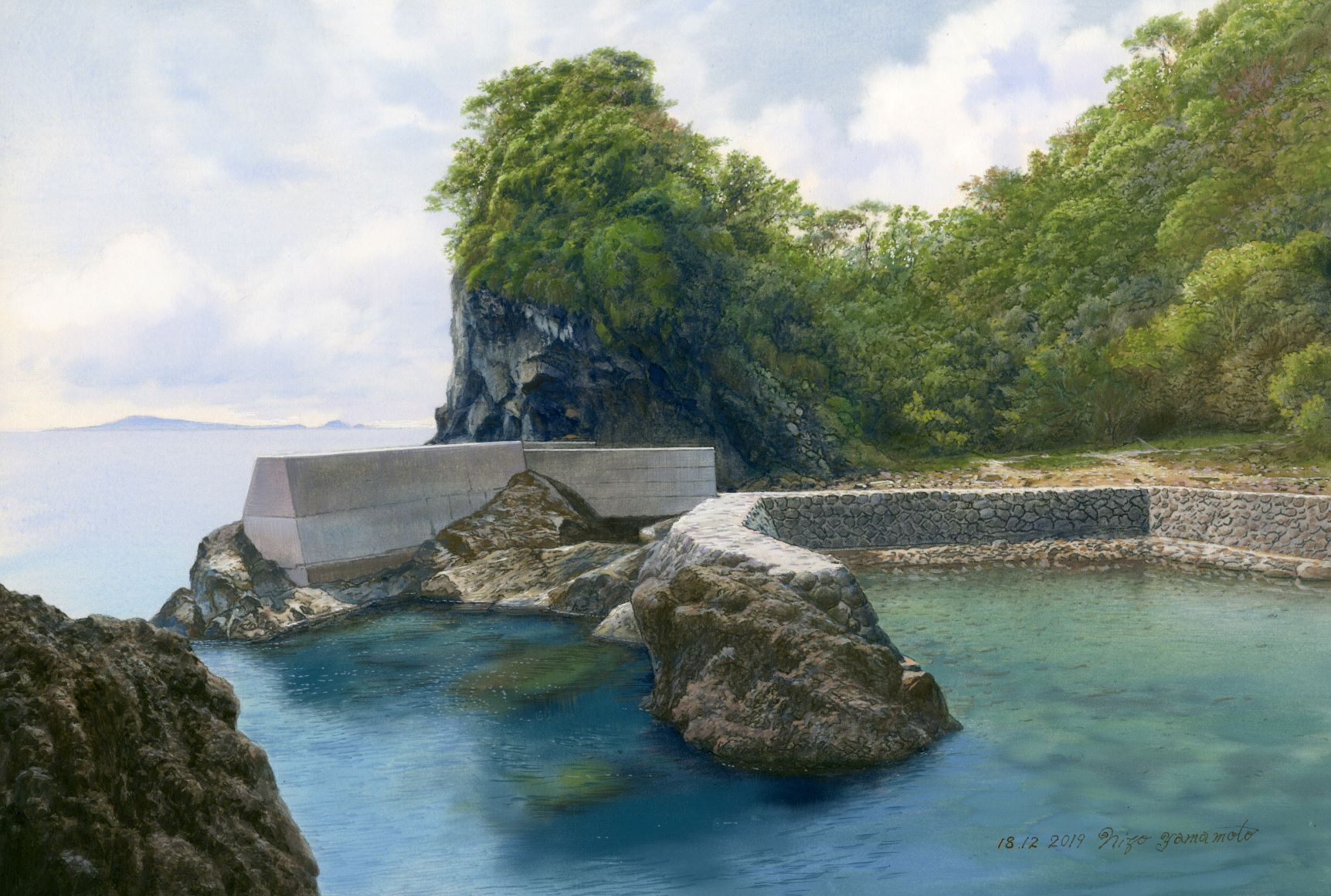 山本二三が描く「五島百景」大公開プロジェクト - CAMPFIRE (キャンプ