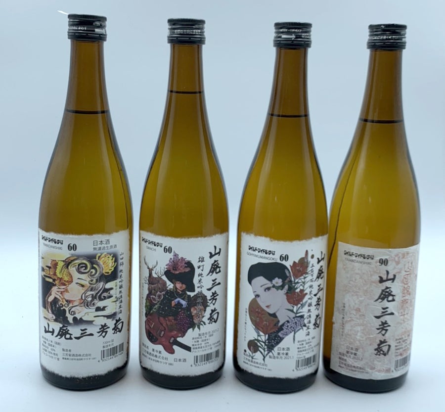三芳菊酒造の三姉妹が開発！本格派徳島県産山田錦50%まで磨いた純米大