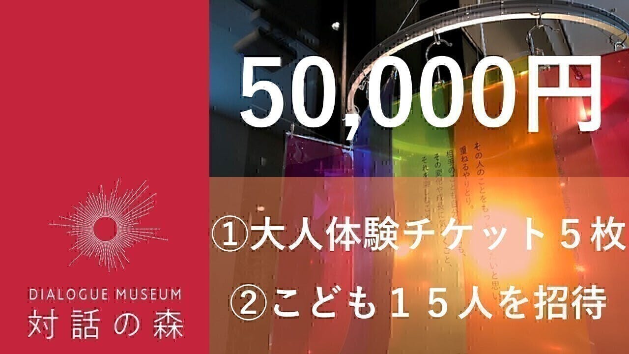 応援求む ダイアログミュージアム 対話の森 存続へ 今こそ 対話をあきらめない Campfire キャンプファイヤー