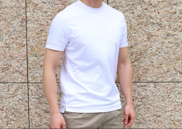 透けハラ防止 乳首が透けない白t 接触冷感素材 上質綿使用 Campfire キャンプファイヤー 透けハラ防止 乳首が透けない白t 接触冷感素材 上質綿使用 Campfire キャンプファイヤー