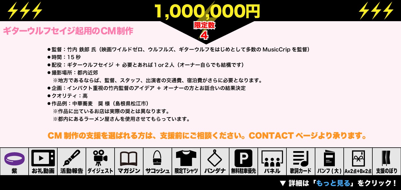 ギターウルフ Presents シマネジェットフェス21 開催プロジェクトへのコメント Campfire キャンプファイヤー