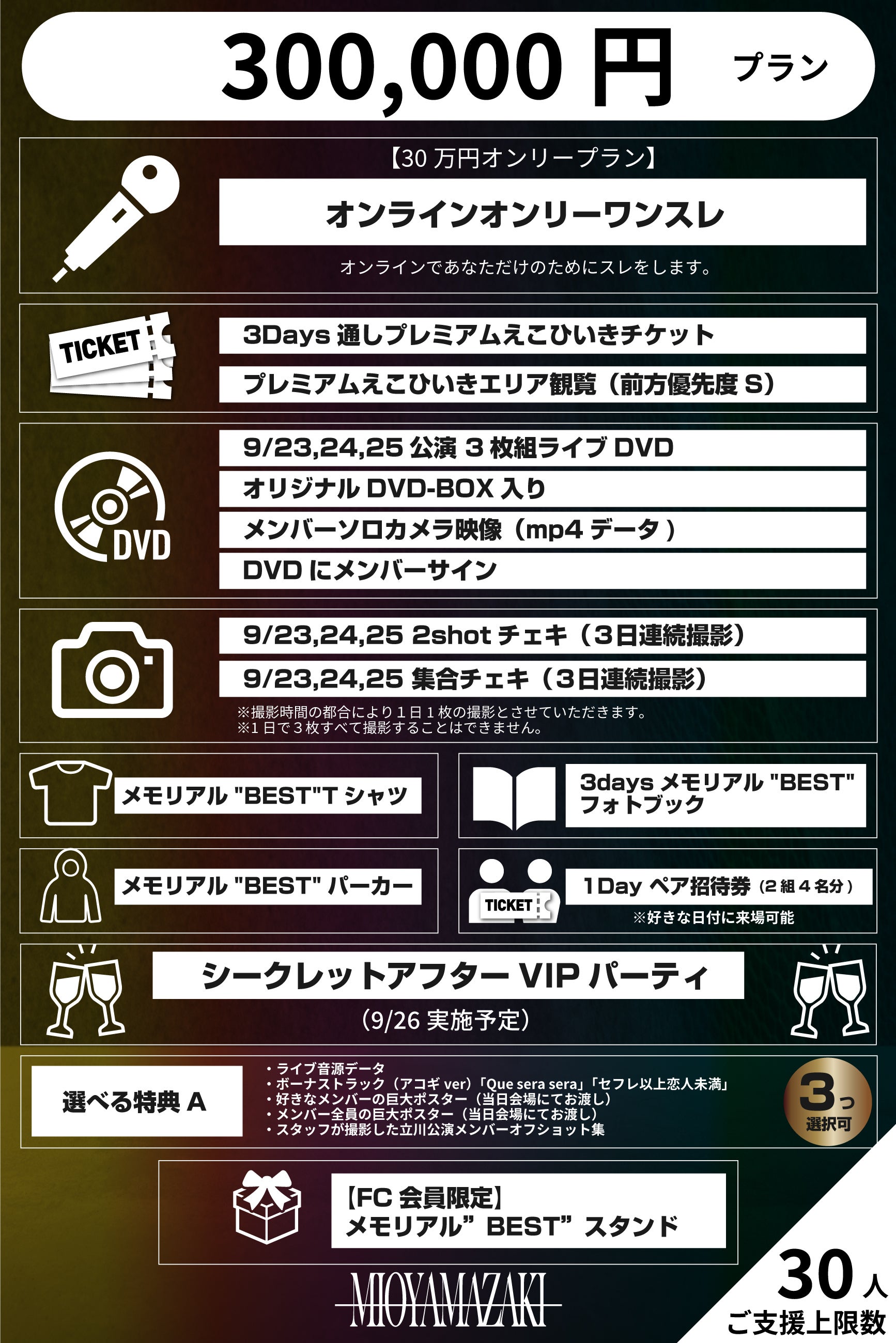 ミオヤマザキの全てを辿る！メモリアル“BEST”ワンマンライブを開催