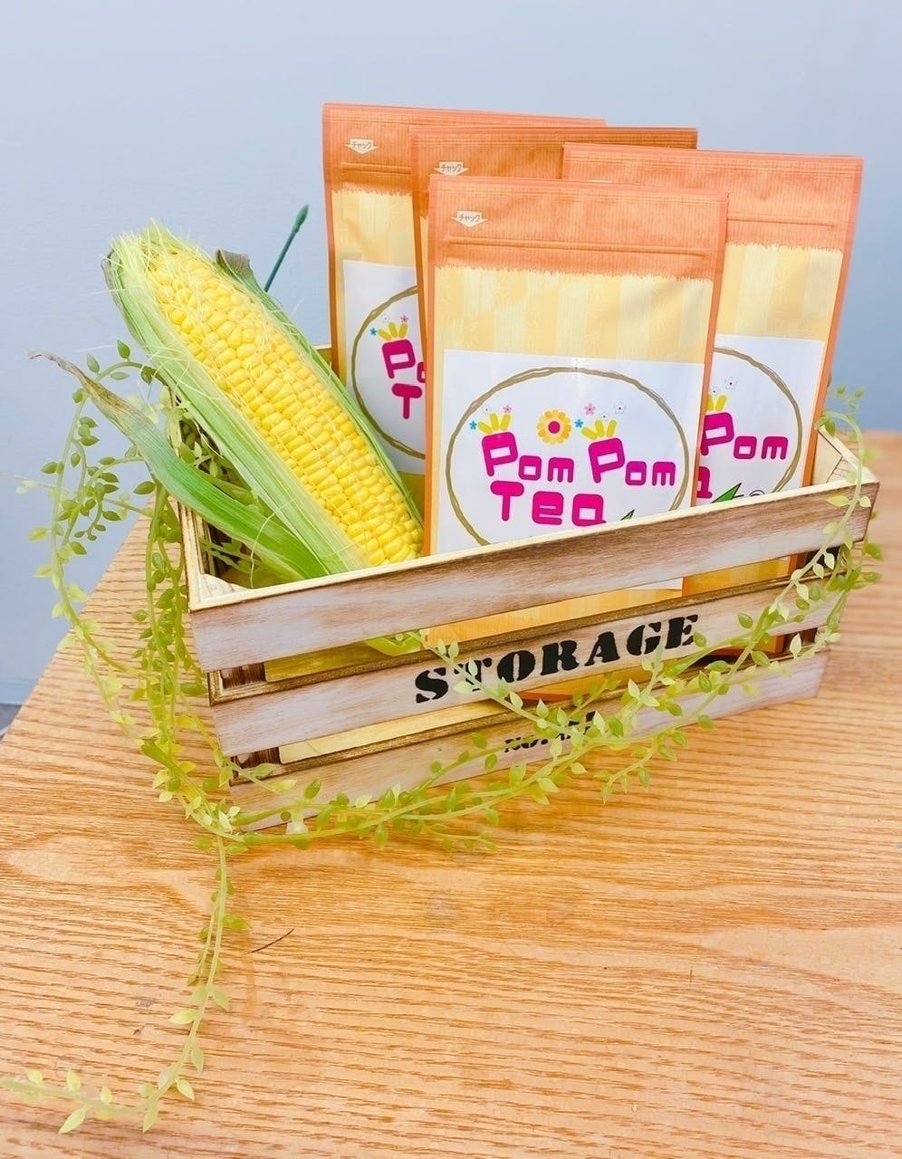 ポムポムティー 食物繊維入りコーン茶 5個 ポムポムティー 食物繊維入りコーン茶 5個