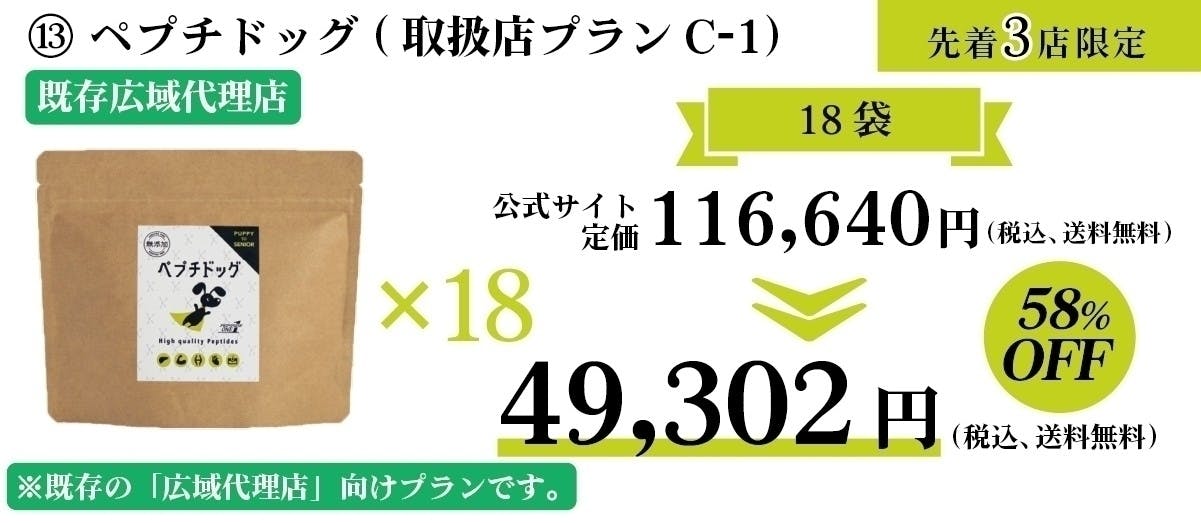 愛犬が驚くほど健康長寿に！】超低分子ペプチドの「ペプチドッグ」を早