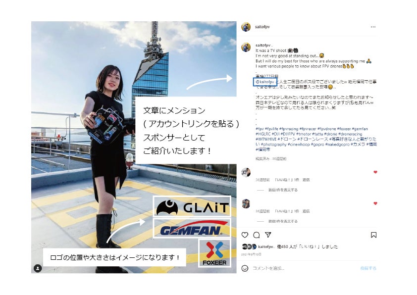 リターン画像