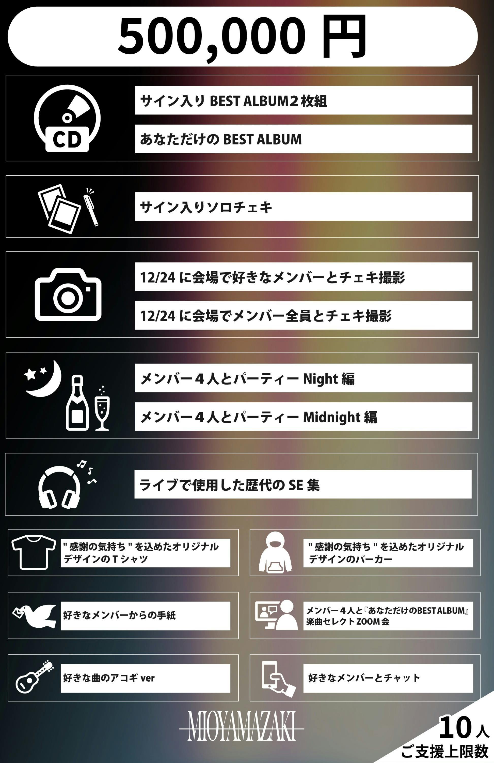 ミオヤマザキBEST DVD サイン付き（ミオヤマザキ MEMORIAL BEST