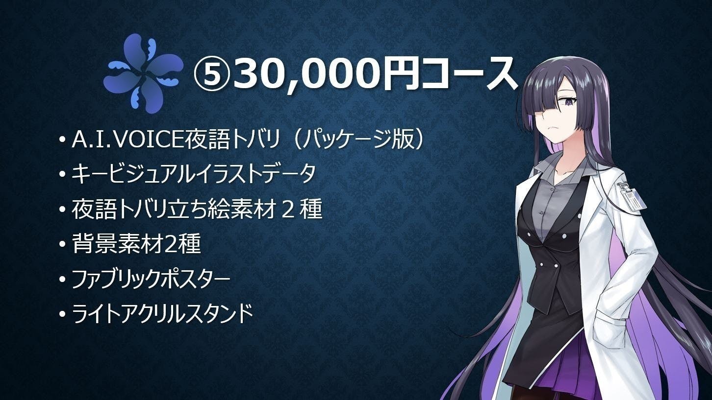 A.I.VOICE Junior「夜語トバリ」 PROJECTA.I.VOICE Junior「夜語トバリ」 PROJECT