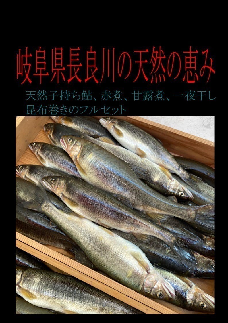 天然子持ち鮎甘露煮 - 魚介類(加工食品)