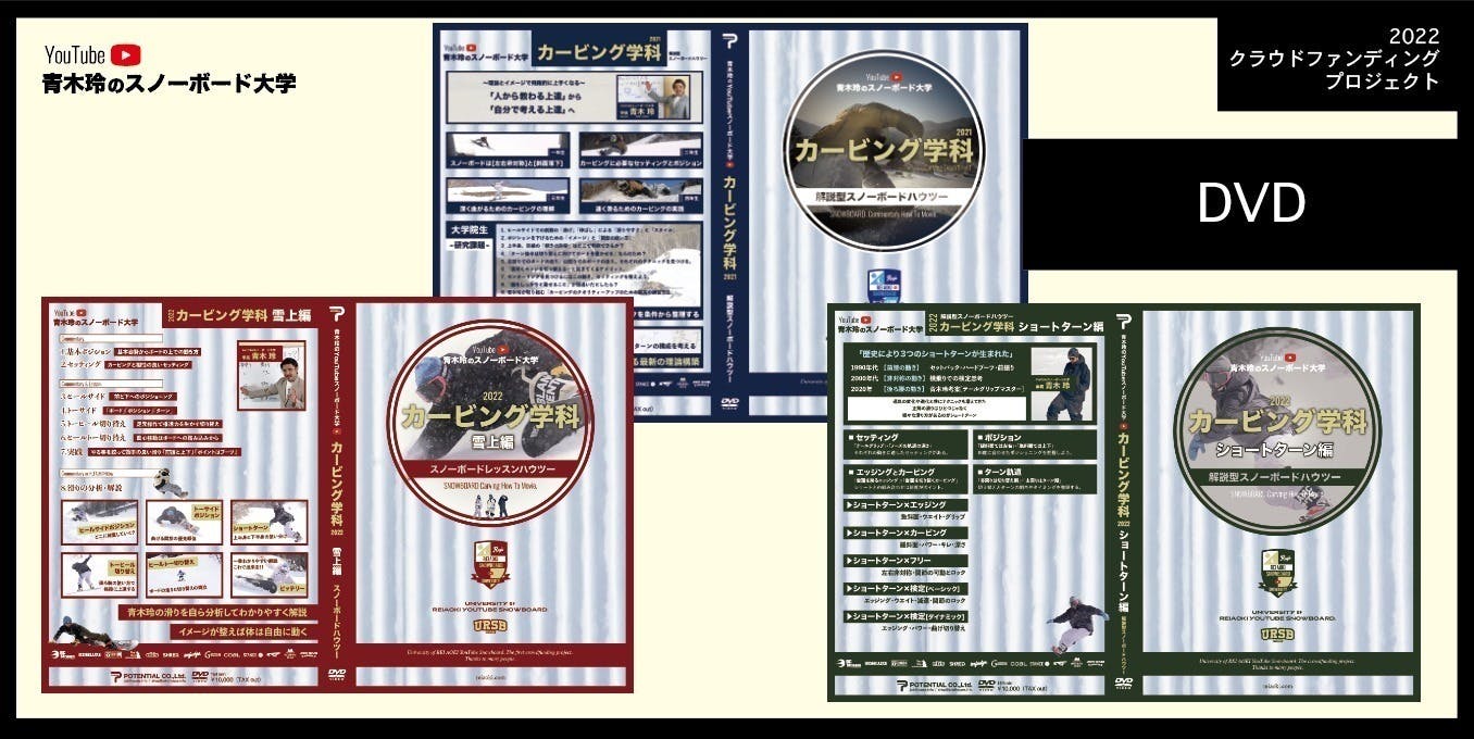 青木玲のスノーボード大学『カービングターンのレッスンハウツー』の 