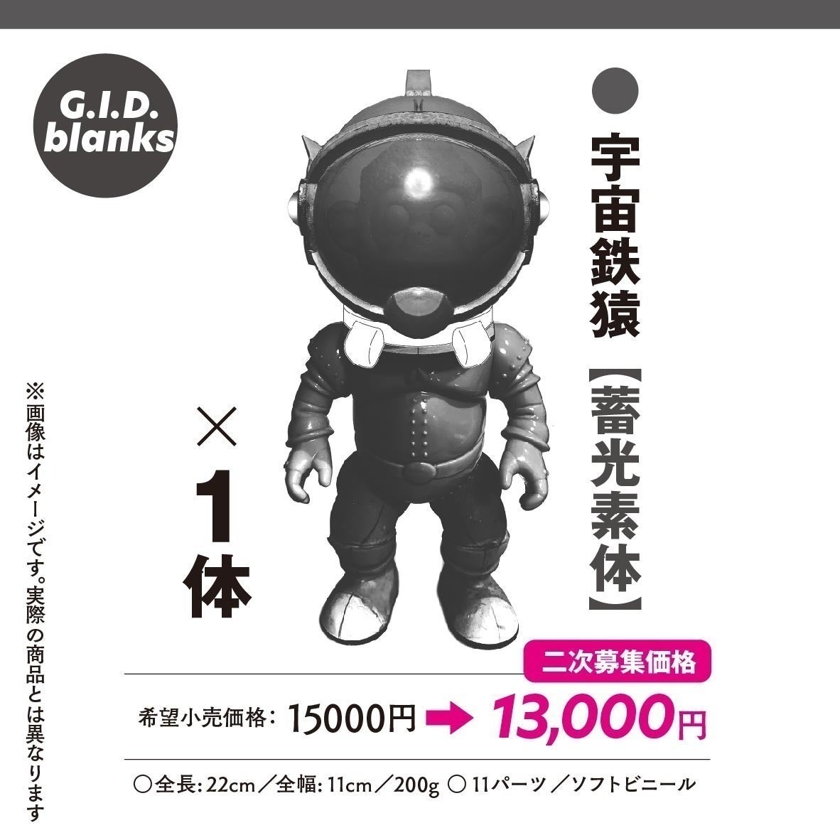 速報】宇宙鉄猿『〇〇〇〇』名前が決定しました！ - CAMPFIRE