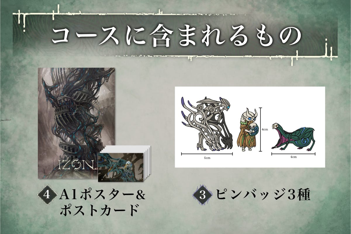 Yoshi. IZON. クラファン 返礼品　限定レジンキット IZON.返礼品の発送開始のお知らせ - CAMPFIRE (キャンプファイヤー)