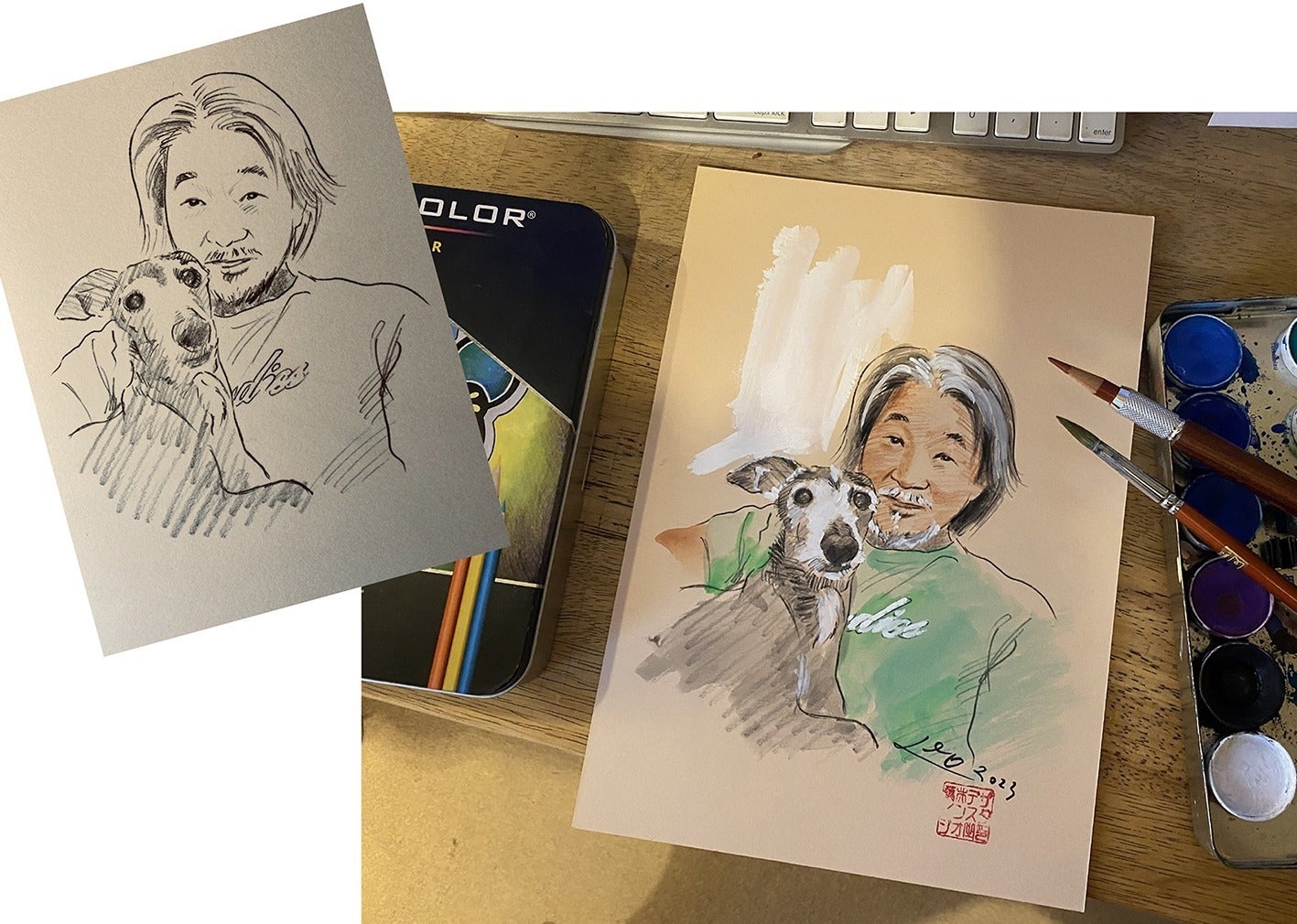 リターン画像