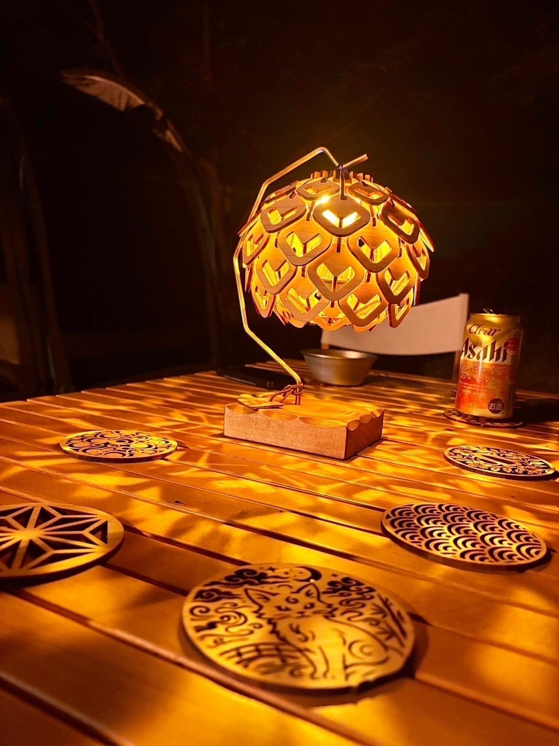 放置竹林の竹で作る手作りランタン「竹ぼっくり」 - CAMPFIRE