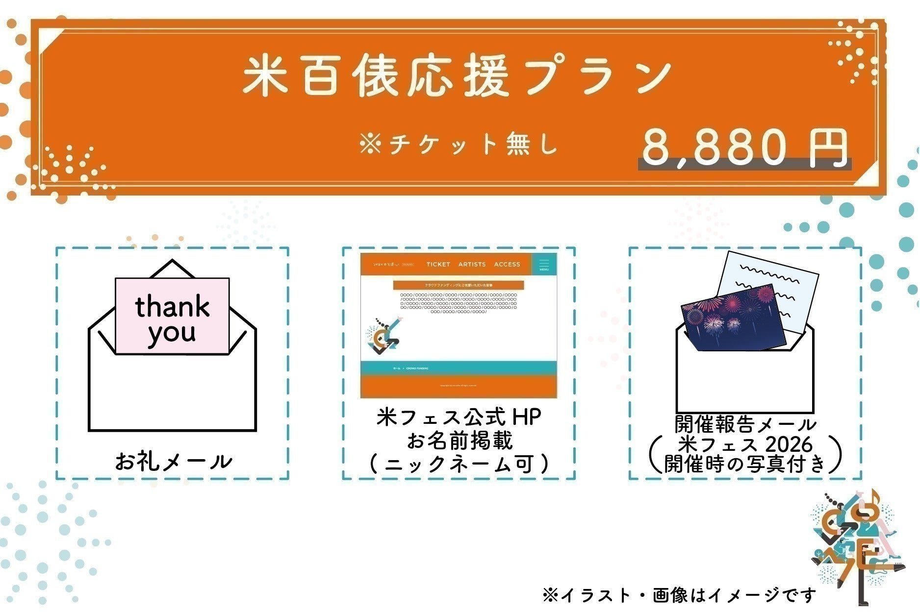 リターン画像