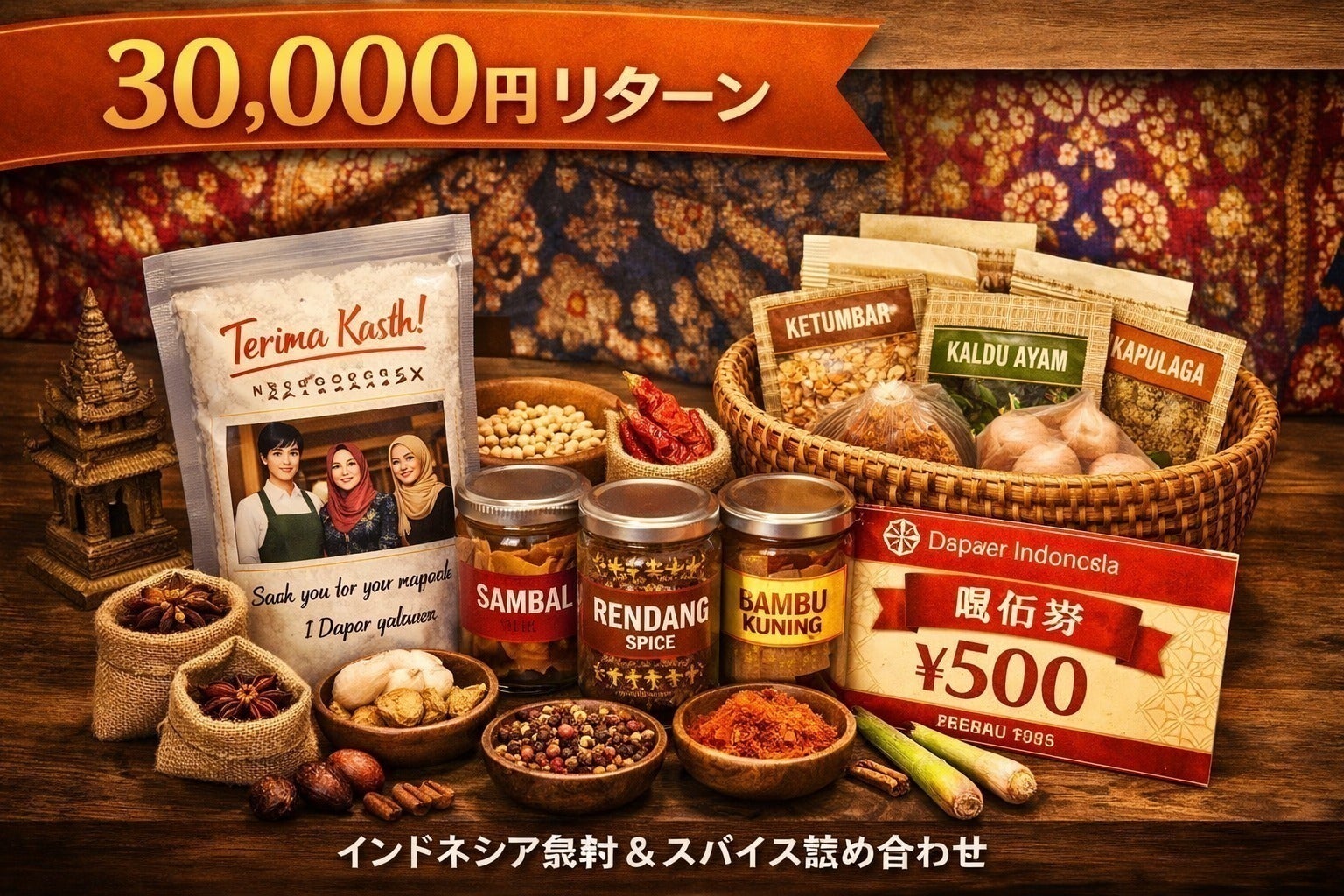 リターン画像