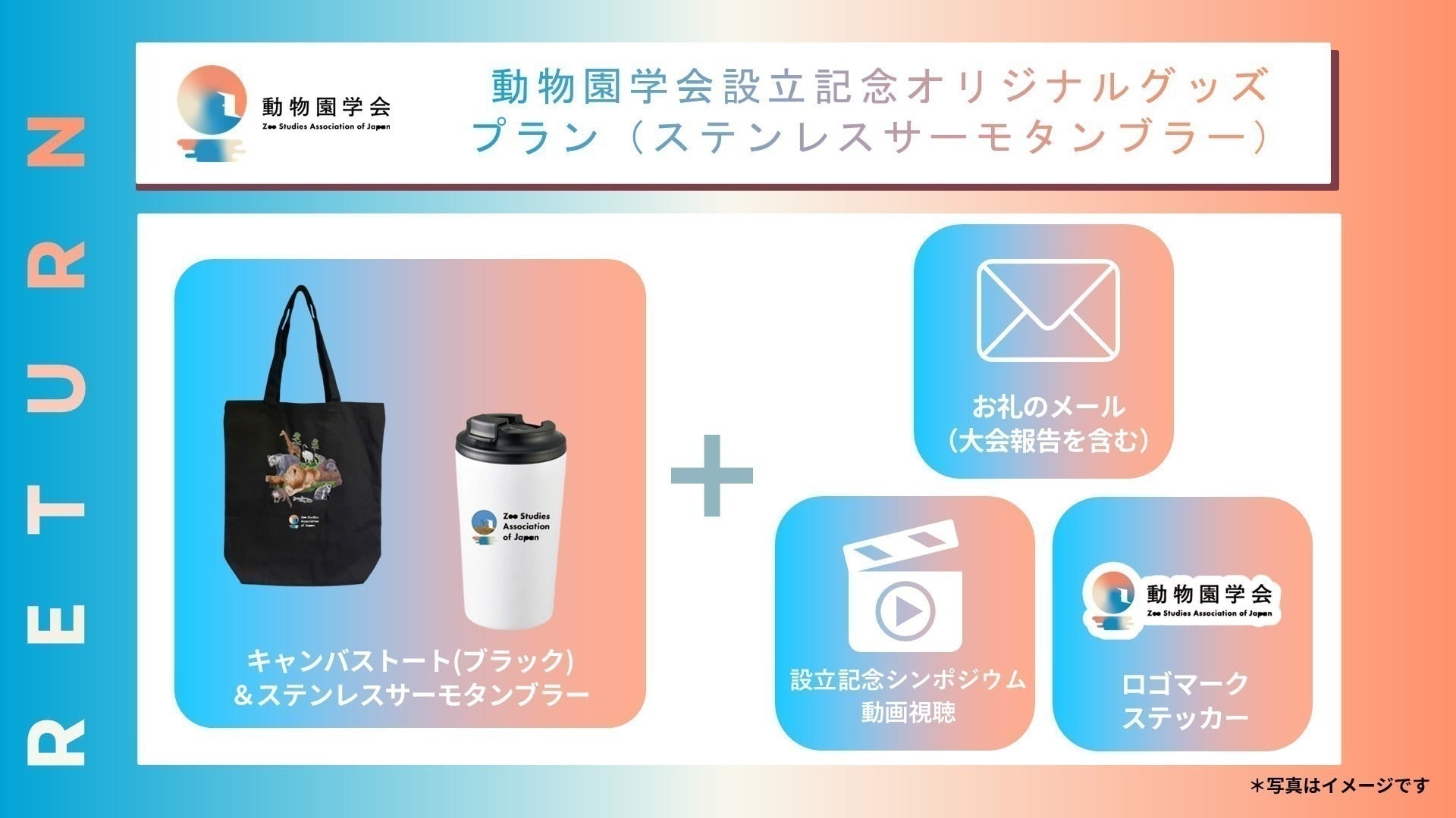 リターン画像