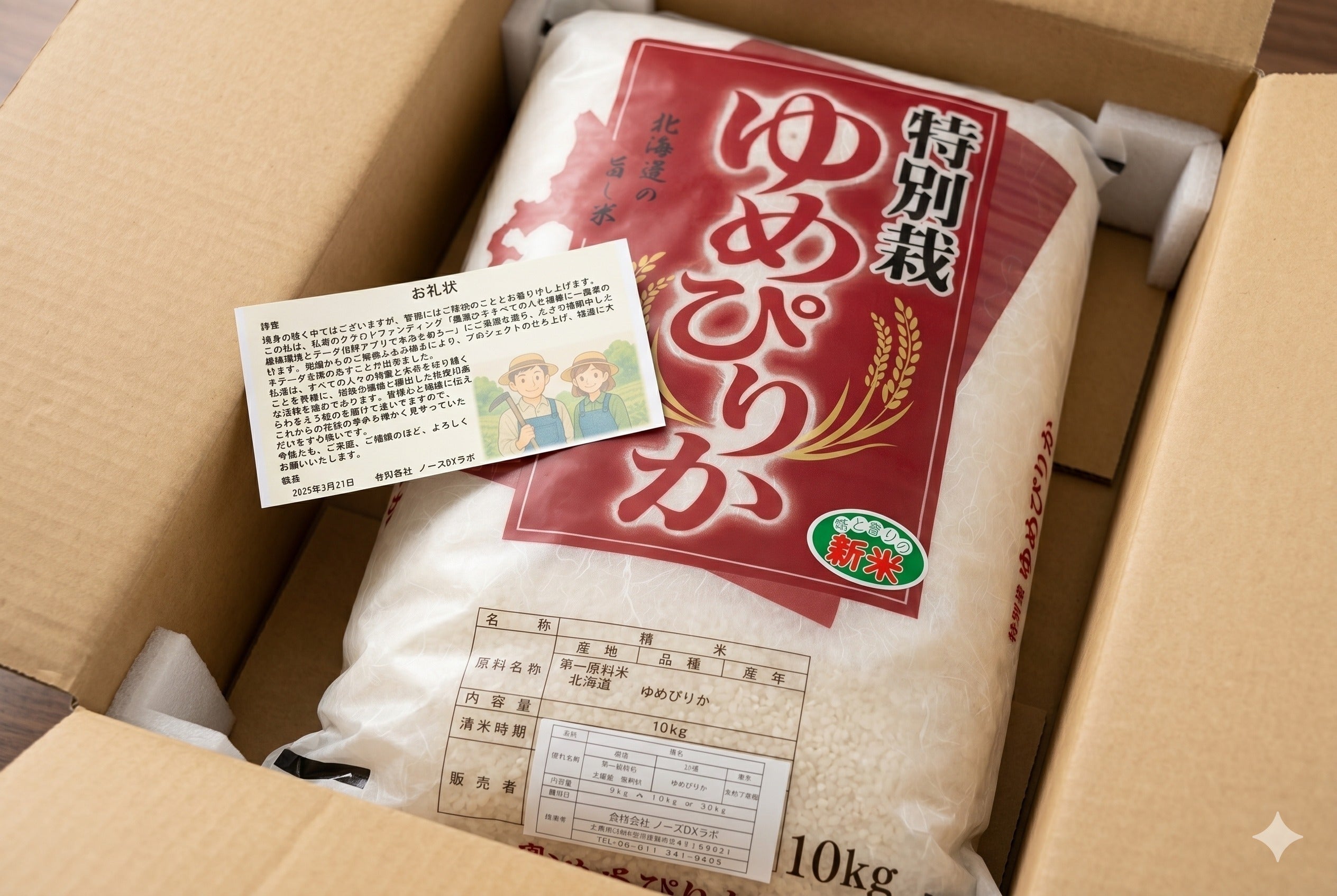 リターン画像