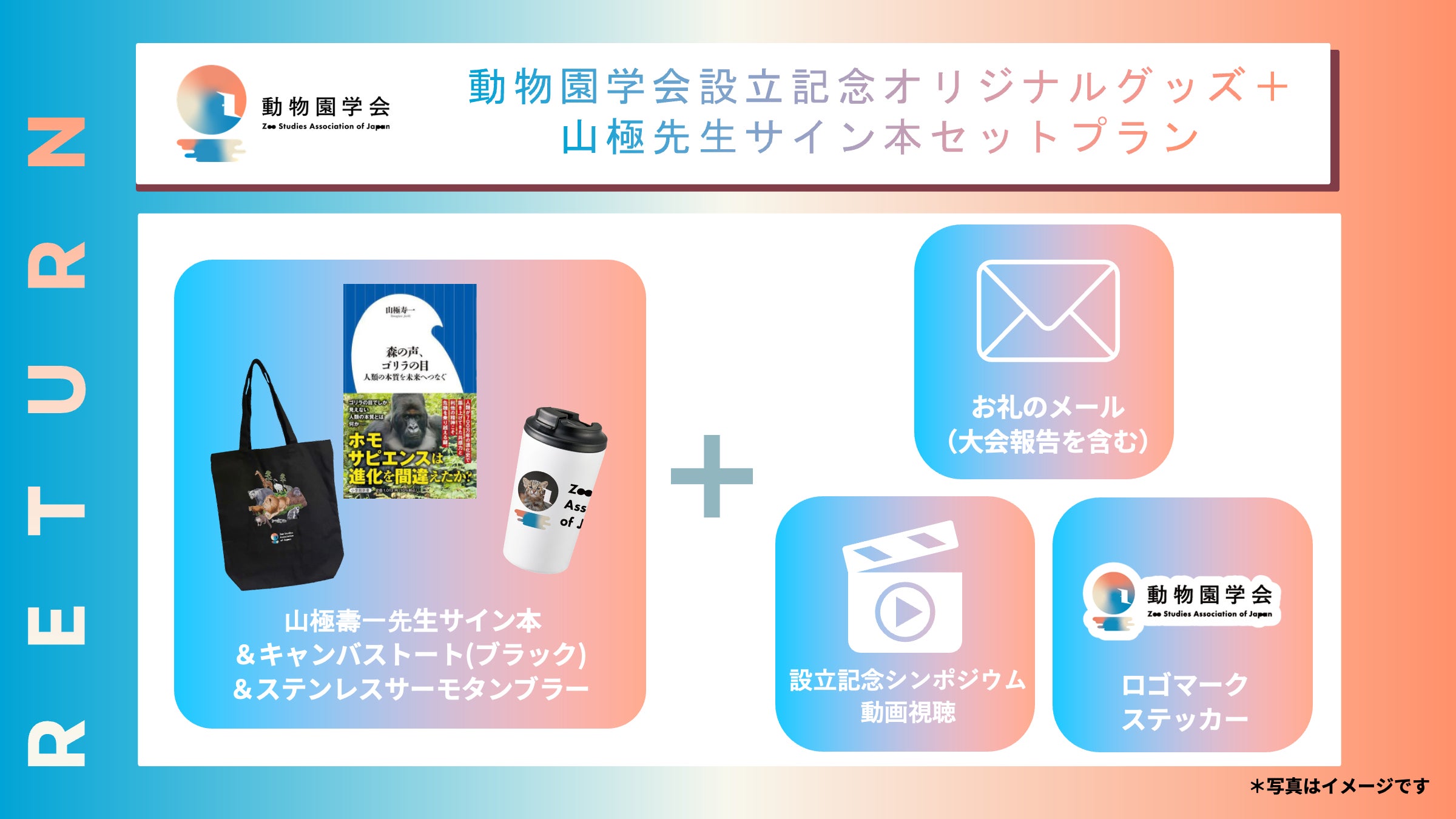 リターン画像