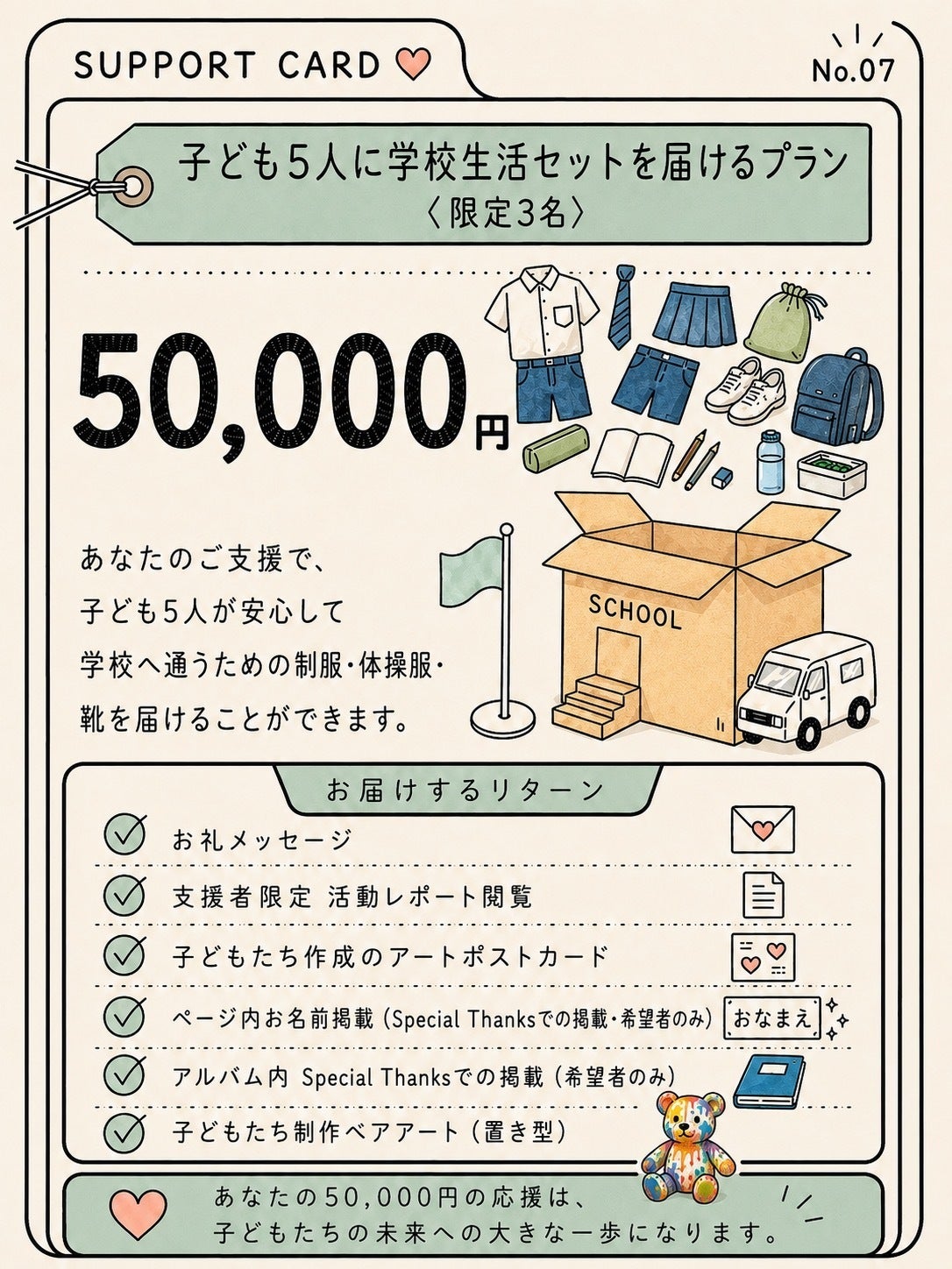 リターン画像