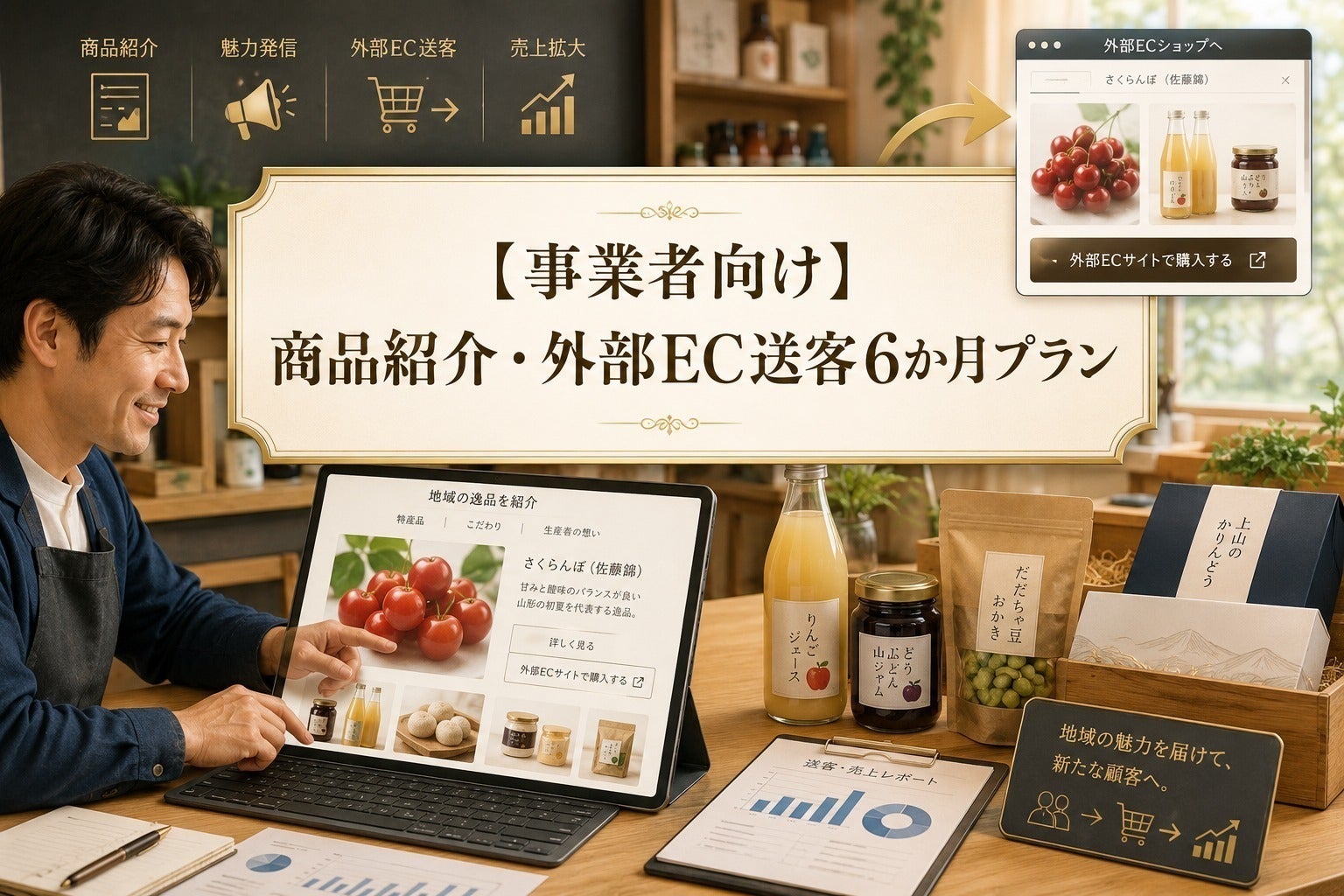 リターン画像