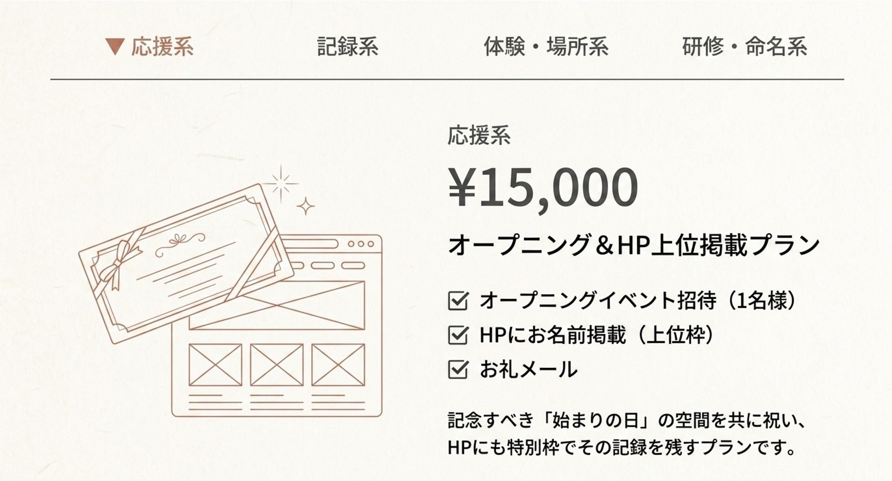 リターン画像