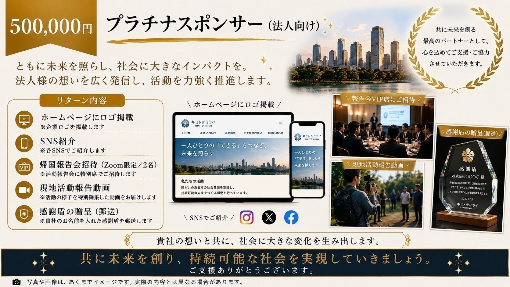 リターン画像