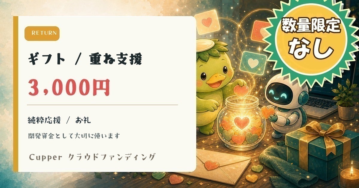 リターン画像
