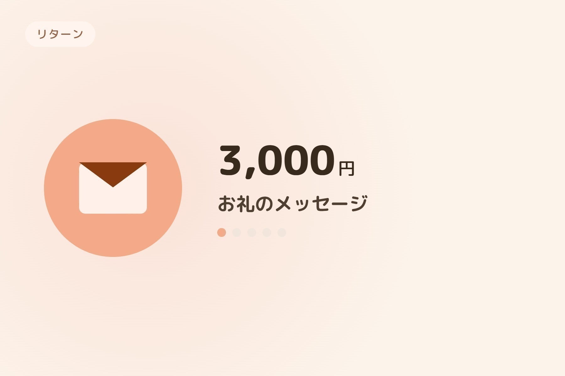 リターン画像