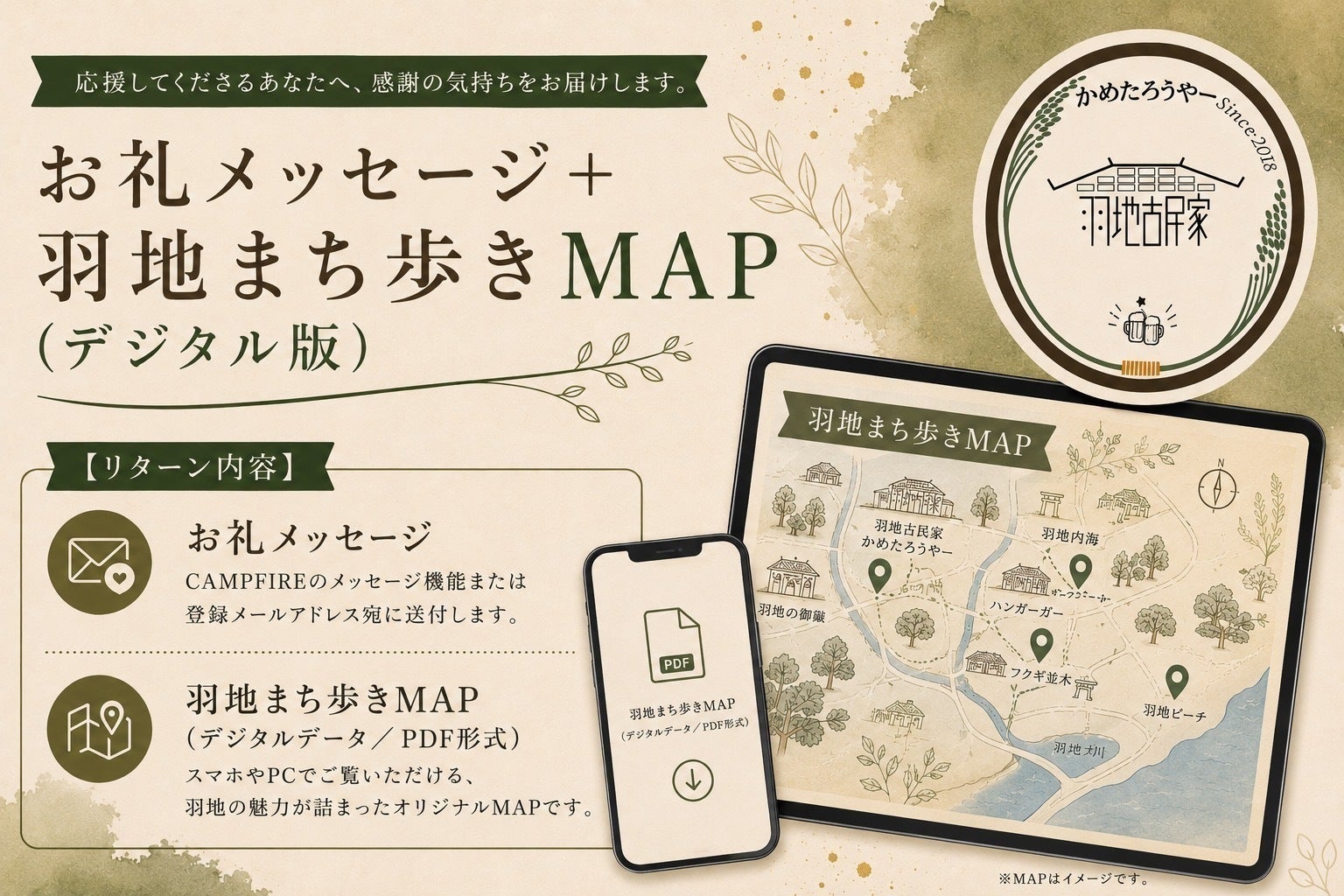 リターン画像
