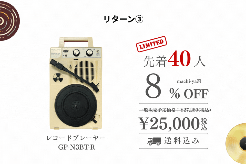 リターン画像