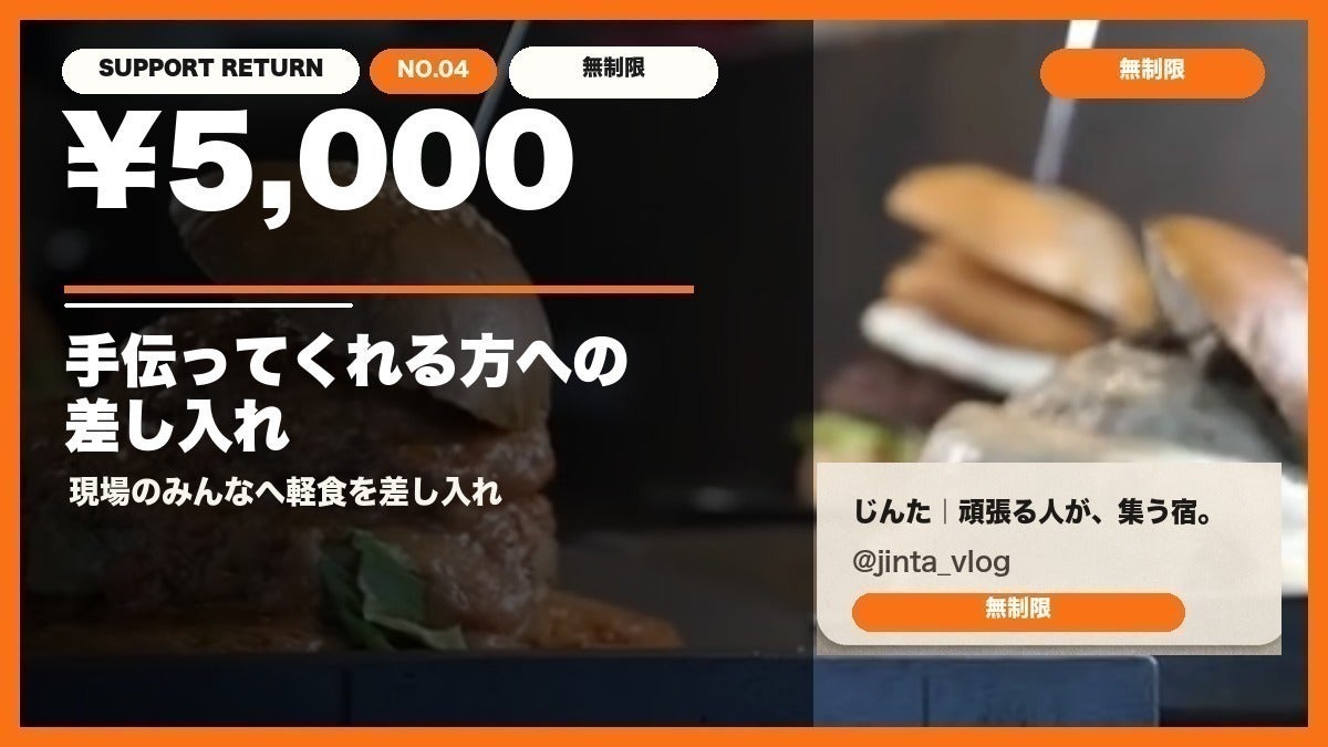リターン画像