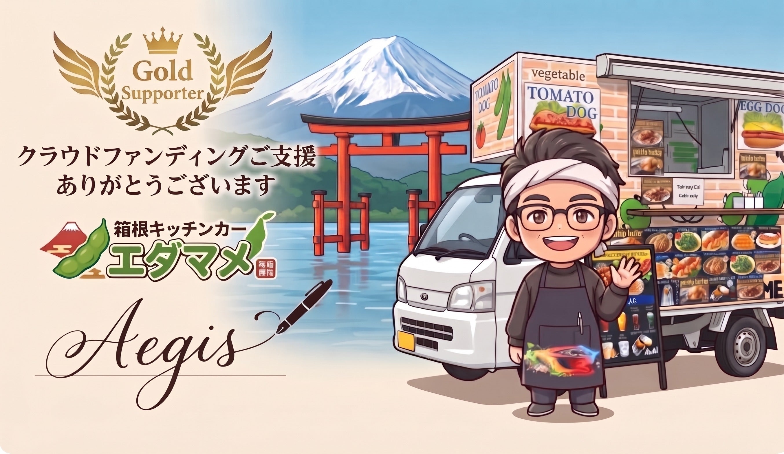 リターン画像