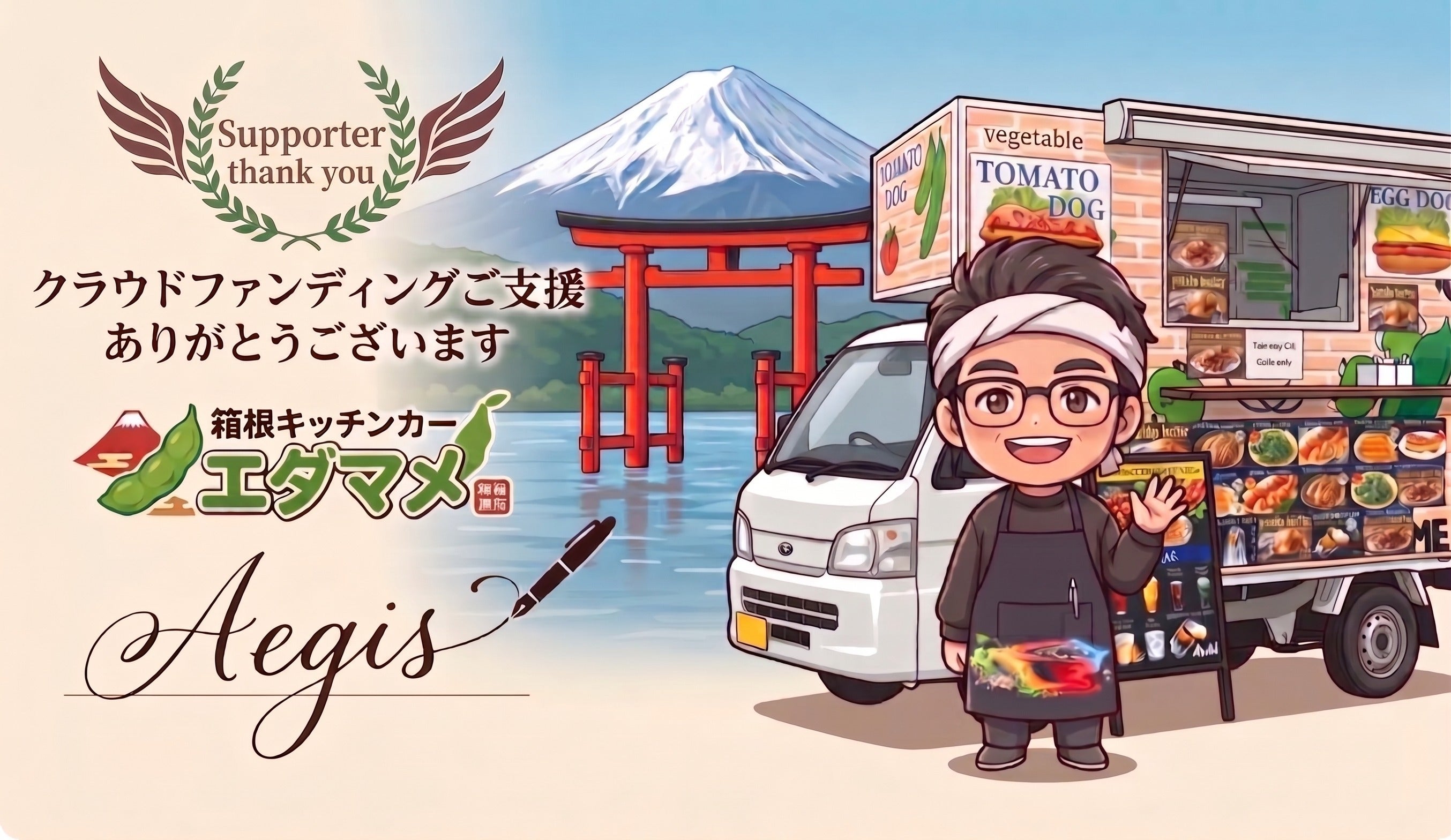 リターン画像