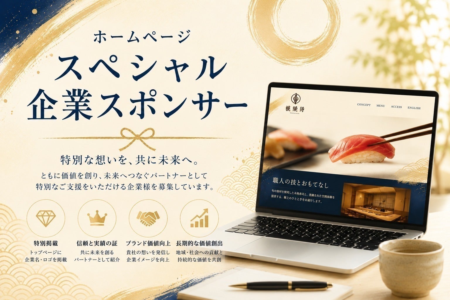 リターン画像