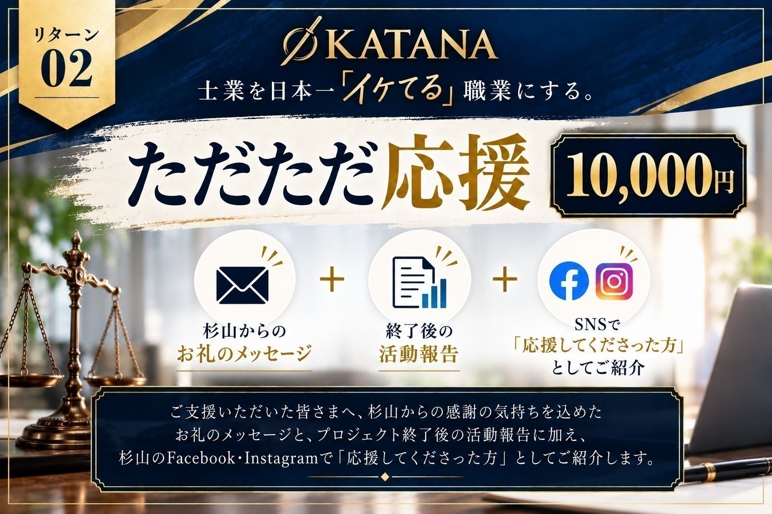 リターン画像
