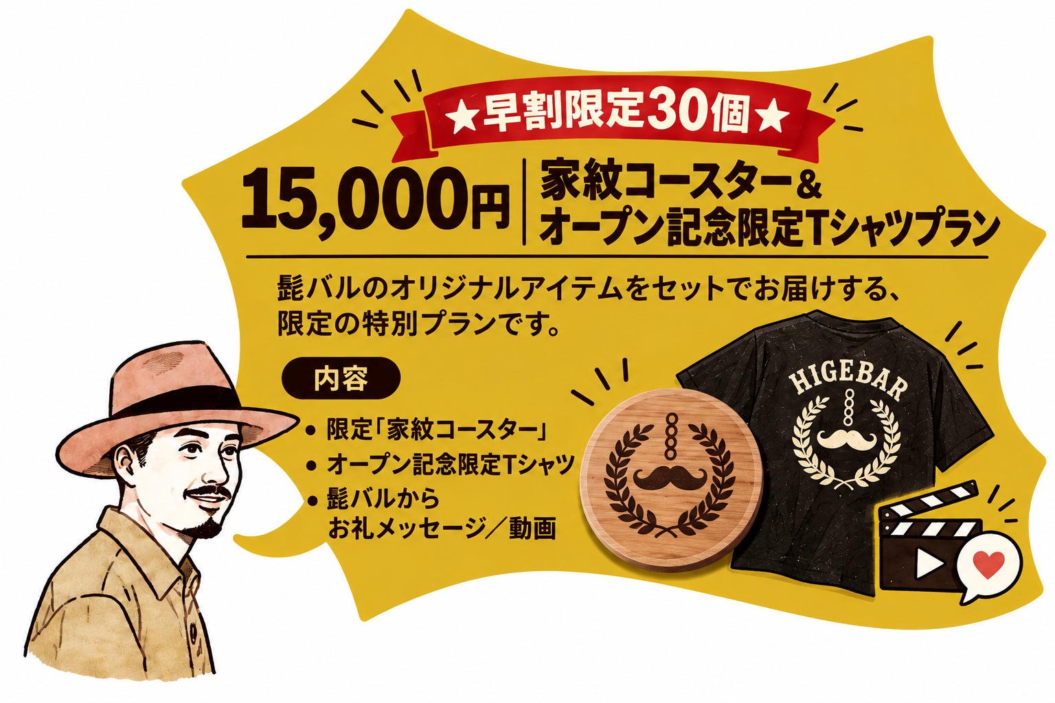 リターン画像
