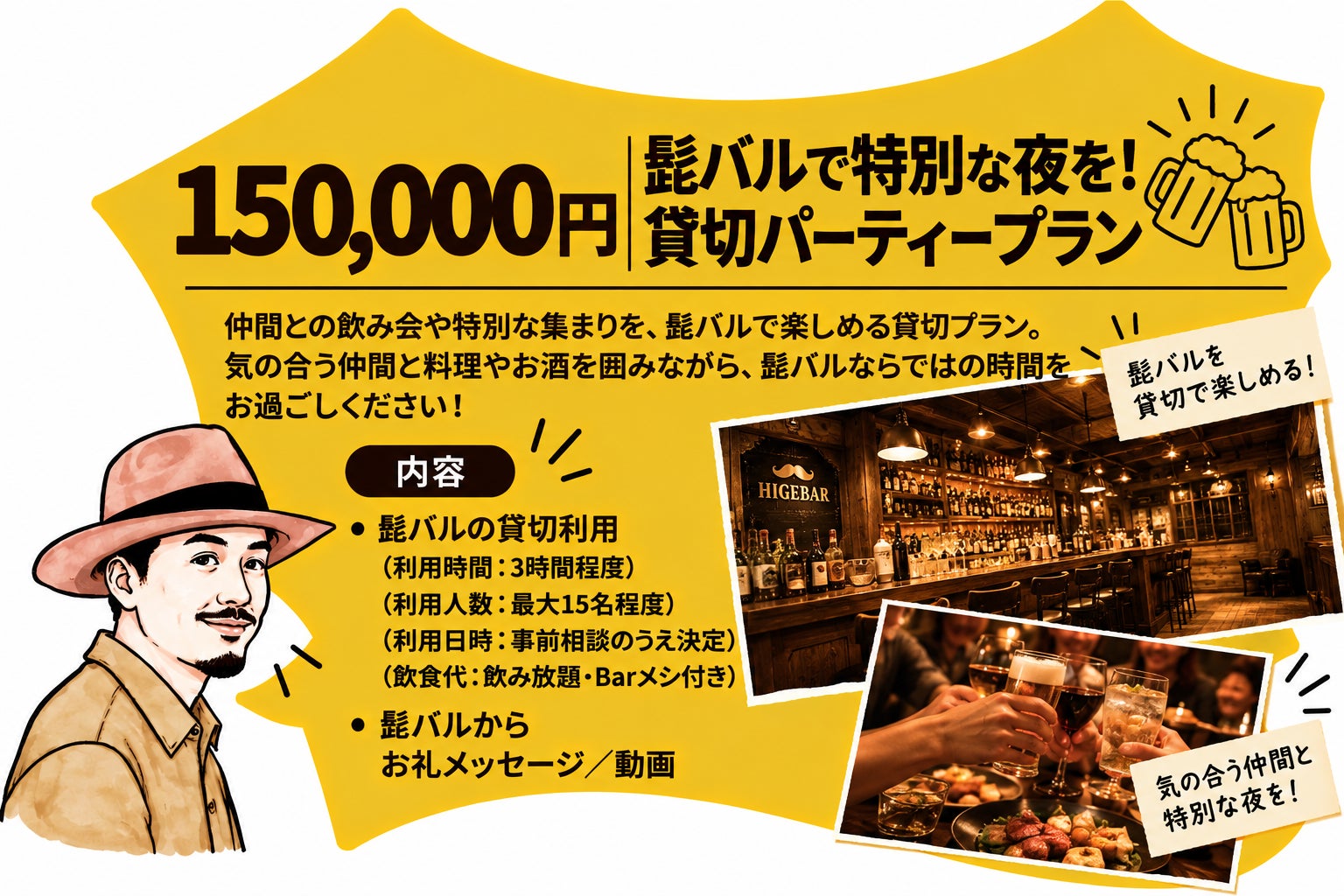 リターン画像