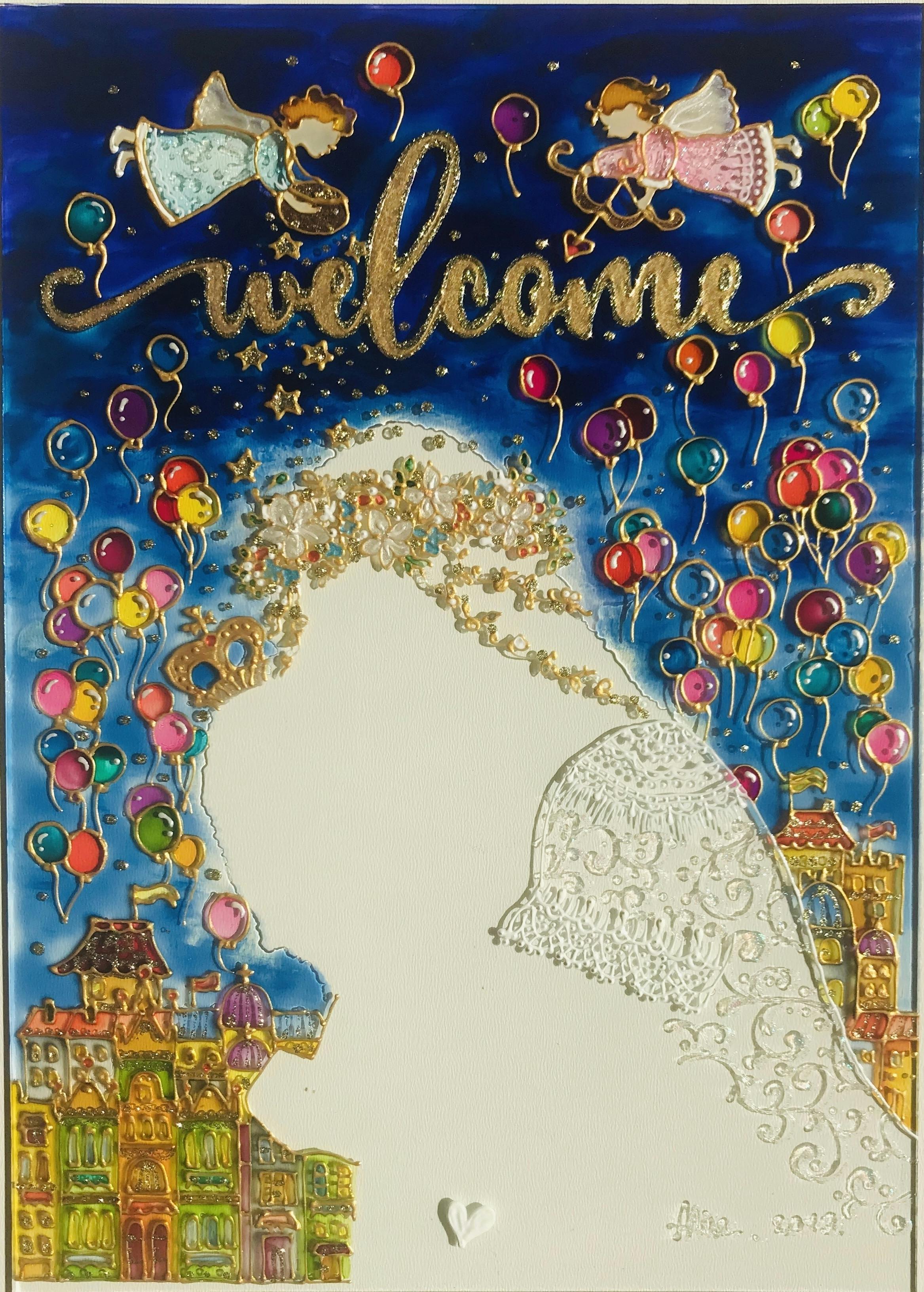 Alisa Horita グラスペイント展開催 夢を持っているお母さんに勇気を Campfire キャンプファイヤー Alisa Horita グラスペイント展開催 夢を持っているお母さんに勇気を Campfire キャンプファイヤー