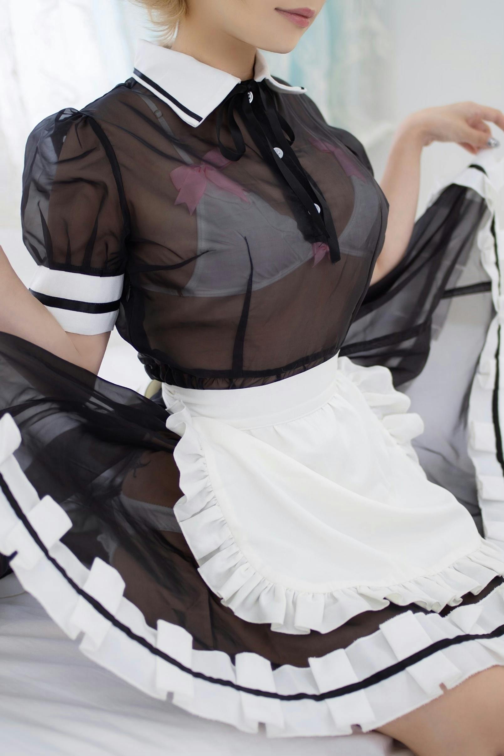 セクシーさが止まらない シースルーメイド服商品化プロジェクト Campfire キャンプファイヤー セクシーさが止まらない シースルーメイド服商品化プロジェクト Campfire キャンプファイヤー