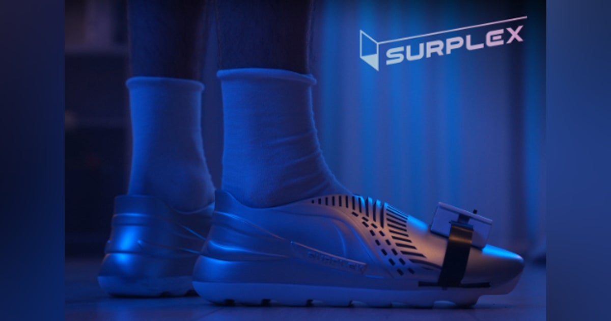 世界初のフルトラッキングを実現するVRシューズSurplex登場!! - CAMPFIRE (キャンプファイヤー)