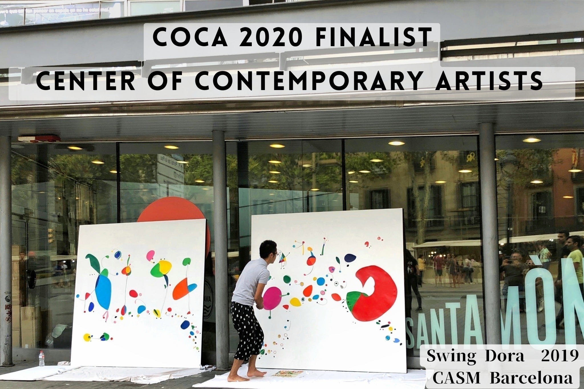 ロンドンのアートフェアで2メートルの大作を発表したい! 渋田薫