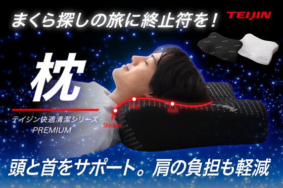 TEIJIN 快適清潔プレミアム ネックサポートまくら DEEP SLEEPER