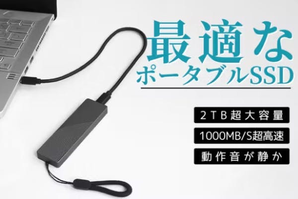 ポータル　SSD 2TB 大容量PC/タブレット