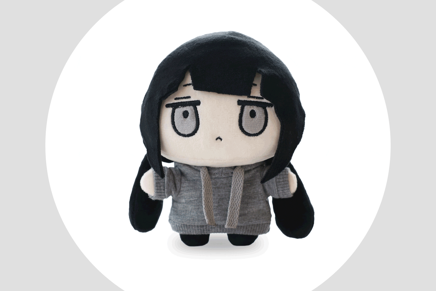 ぬくぬくにぎりめし ぬいぐるみ モチモチクッション、ポストカード 手のりおさげちゃんモチモチクッションプロジェクト - CAMPFIRE