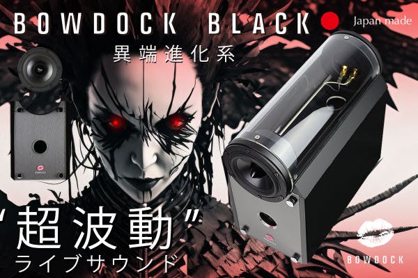 横浜生まれ】日本初！物理的音質チューニング装備のBOWDOCK BLACK ...