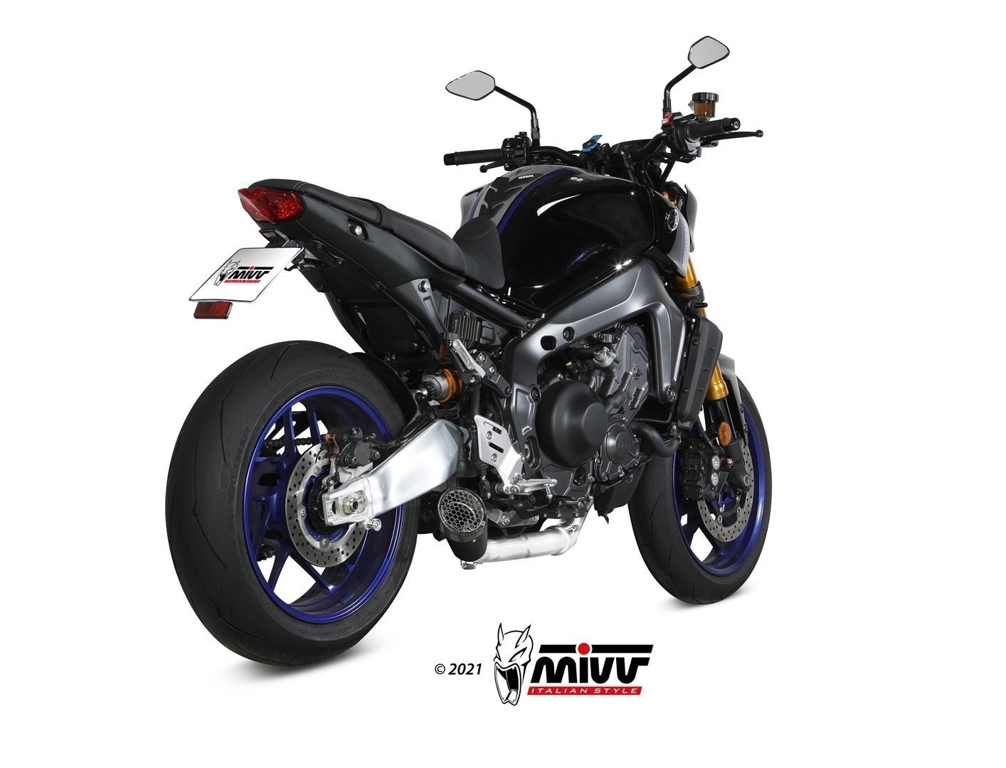 Tracer9 GT/+専用 MIVV社製フルエキゾーストのJMCA政府認証取得