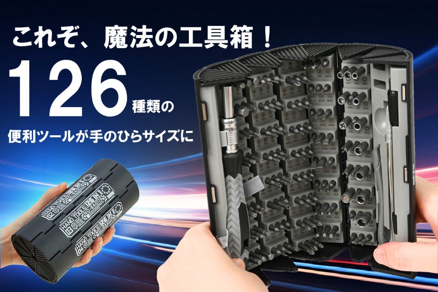 【これ一つで126役！魔法のアウトドア工具】キャンプ・釣り・DIY・非常用にも◎のCAMPFIREプロジェクトページ。支援総額298,170円・達成率993%を達成
